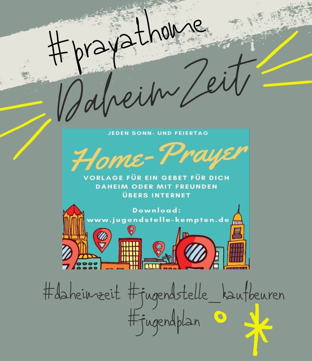 #prayathome - Homeprayer vom 3. Mai (Samstag, 02. Mai 2020 - Download)