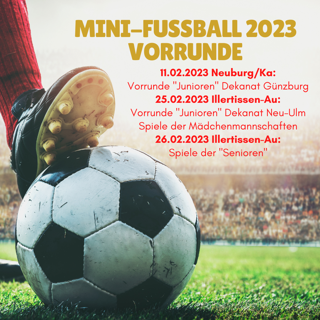 Mini-Fußball-Turnier, Spiele der "Senioren" für die Dekanate Neu-Ulm und Günzburg (Sonntag, 26. Februar 2023)