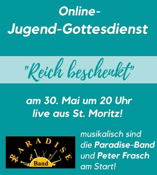 Online Jugendgottesdienst an Pfingsten (Samstag, 30. Mai 2020)